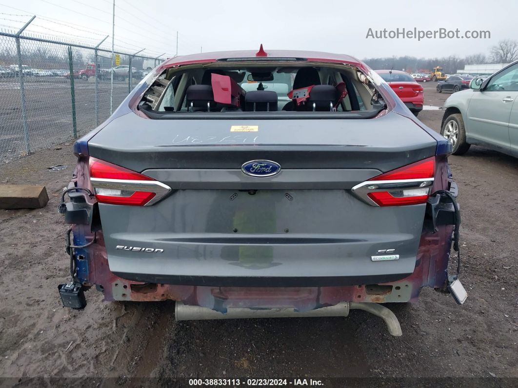 2019 Ford Fusion Hybrid Se Красный vin: 3FA6P0LU5KR257071