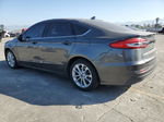 2019 Ford Fusion Se Charcoal vin: 3FA6P0LU5KR261587