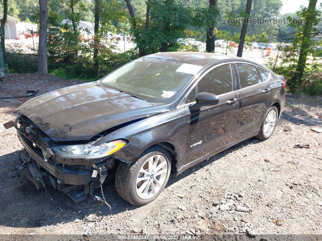 2019 Ford Fusion Hybrid Se Black vin: 3FA6P0LU5KR263808