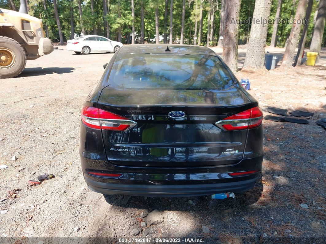 2019 Ford Fusion Hybrid Se Black vin: 3FA6P0LU5KR263808