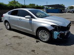 2013 Ford Fusion Se Hybrid Silver vin: 3FA6P0LU6DR326028