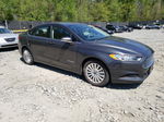 2016 Ford Fusion Se Hybrid Gray vin: 3FA6P0LU6GR163675