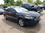 2018 Ford Fusion Se Hybrid Black vin: 3FA6P0LU6JR232047