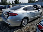 2018 Ford Fusion Se Hybrid Silver vin: 3FA6P0LU6JR242030