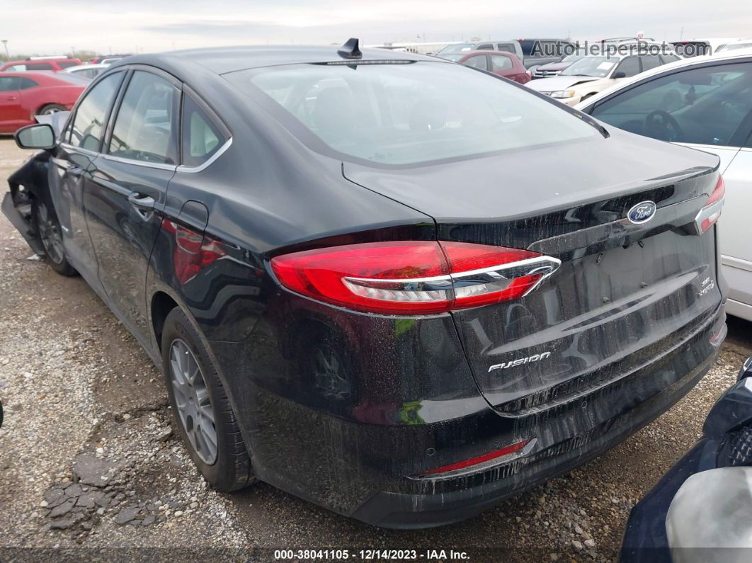 2019 Ford Fusion Hybrid Se Черный vin: 3FA6P0LU6KR109530