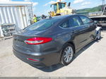 2019 Ford Fusion Hybrid Se Gray vin: 3FA6P0LU6KR165242