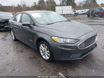 2019 Ford Fusion Hybrid Se Gray vin: 3FA6P0LU6KR183093