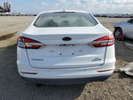 2019 Ford Fusion Se White vin: 3FA6P0LU6KR188522