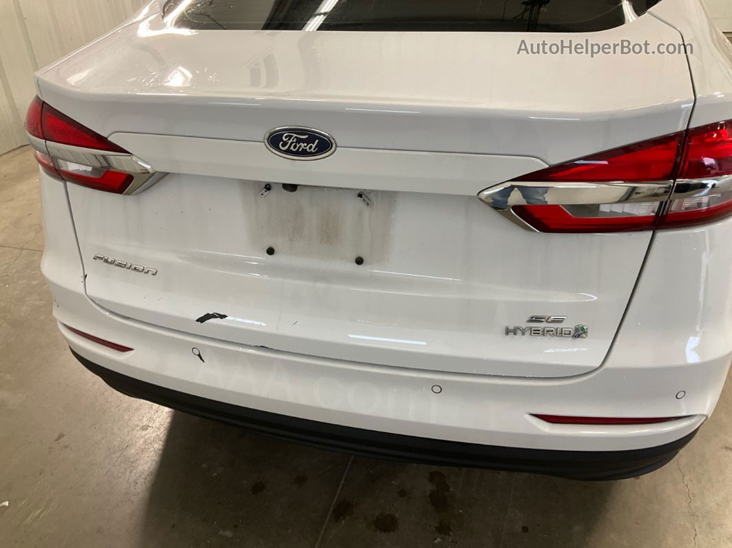 2019 Ford Fusion Se vin: 3FA6P0LU6KR233331