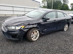 2019 Ford Fusion Se Black vin: 3FA6P0LU6KR237511