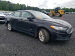 2019 Ford Fusion Se Black vin: 3FA6P0LU6KR237511