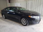 2019 Ford Fusion Se Черный vin: 3FA6P0LU6KR243244