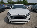 2019 Ford Fusion Se White vin: 3FA6P0LU6KR254681