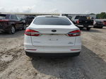 2019 Ford Fusion Se White vin: 3FA6P0LU6KR254681