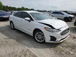 2019 Ford Fusion Se White vin: 3FA6P0LU6KR254681