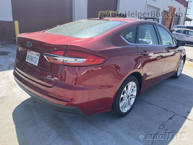 2019 Ford Fusion Se vin: 3FA6P0LU6KR255684