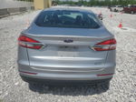 2020 Ford Fusion Se Silver vin: 3FA6P0LU6LR198047