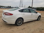 2013 Ford Fusion Se Hybrid White vin: 3FA6P0LU7DR336695