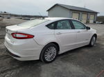 2014 Ford Fusion Se Hybrid White vin: 3FA6P0LU7ER373697