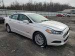 2014 Ford Fusion Se Hybrid White vin: 3FA6P0LU7ER373697