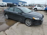 2017 Ford Fusion Se Hybrid Black vin: 3FA6P0LU7HR315917