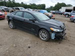 2017 Ford Fusion Se Hybrid Black vin: 3FA6P0LU7HR381254