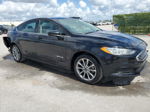 2017 Ford Fusion Se Hybrid Black vin: 3FA6P0LU7HR385322