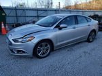 2018 Ford Fusion Se Hybrid Серебряный vin: 3FA6P0LU7JR138128