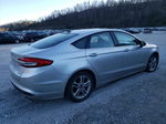 2018 Ford Fusion Se Hybrid Серебряный vin: 3FA6P0LU7JR138128