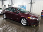 2018 Ford Fusion Se Hybrid Бордовый vin: 3FA6P0LU7JR154359