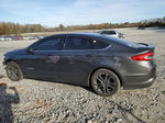 2018 Ford Fusion Se Hybrid Gray vin: 3FA6P0LU7JR165099