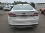 2018 Ford Fusion Se Hybrid White vin: 3FA6P0LU7JR169623