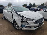 2018 Ford Fusion Se Hybrid White vin: 3FA6P0LU7JR247771