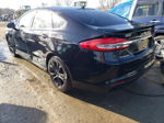 2018 Ford Fusion Se Hybrid Black vin: 3FA6P0LU7JR256213