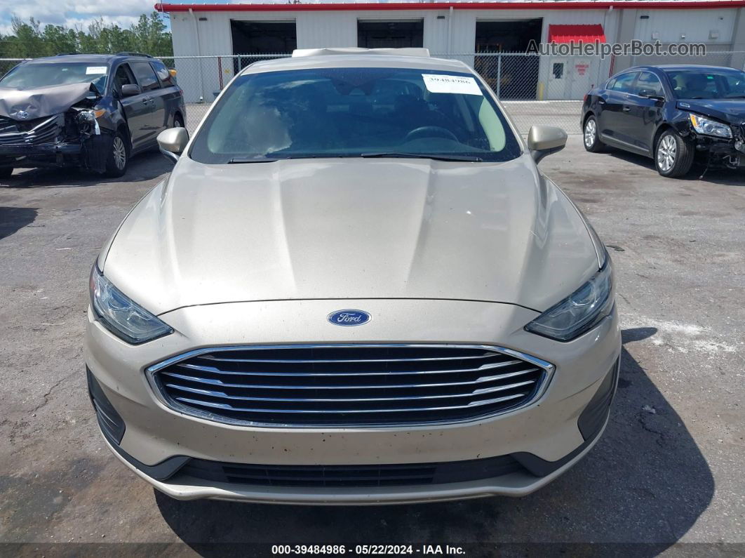 2019 Ford Fusion Hybrid Se Gold vin: 3FA6P0LU7KR127857