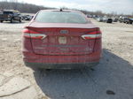 2019 Ford Fusion Se Red vin: 3FA6P0LU7KR171857