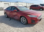 2019 Ford Fusion Se Red vin: 3FA6P0LU7KR171857