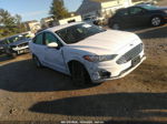 2019 Ford Fusion Hybrid Se White vin: 3FA6P0LU7KR192255