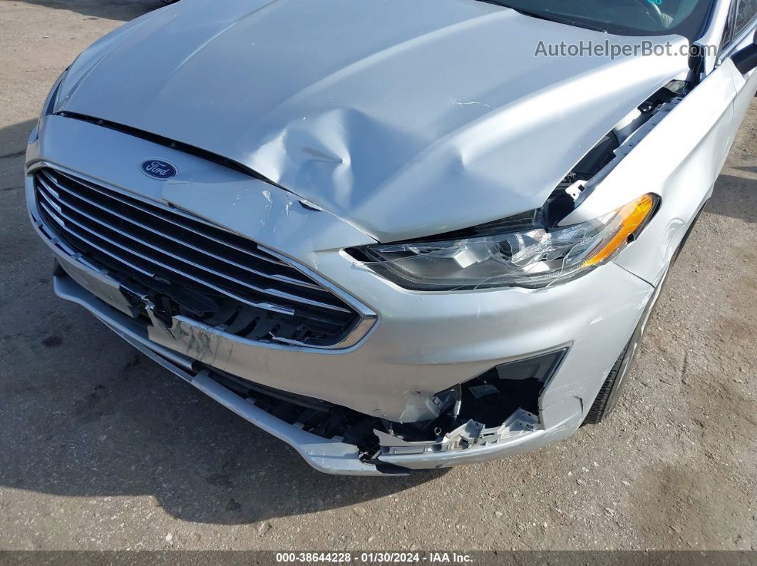 2019 Ford Fusion Hybrid Se Silver vin: 3FA6P0LU7KR234469