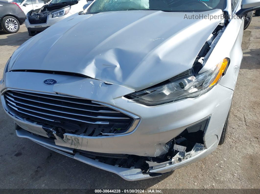 2019 Ford Fusion Hybrid Se Silver vin: 3FA6P0LU7KR234469