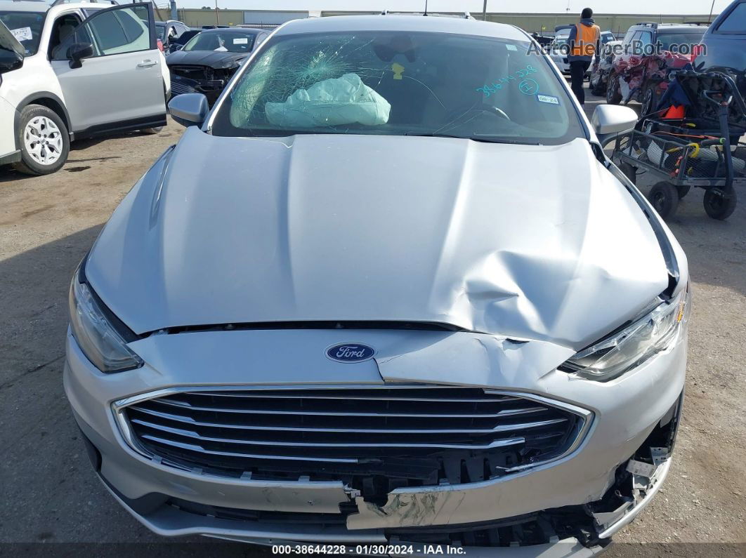 2019 Ford Fusion Hybrid Se Silver vin: 3FA6P0LU7KR234469