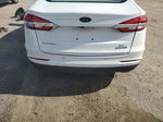 2019 Ford Fusion Se White vin: 3FA6P0LU7KR235167