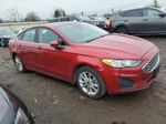 2020 Ford Fusion Se Red vin: 3FA6P0LU7LR101258