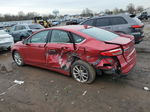 2020 Ford Fusion Se Red vin: 3FA6P0LU7LR101258