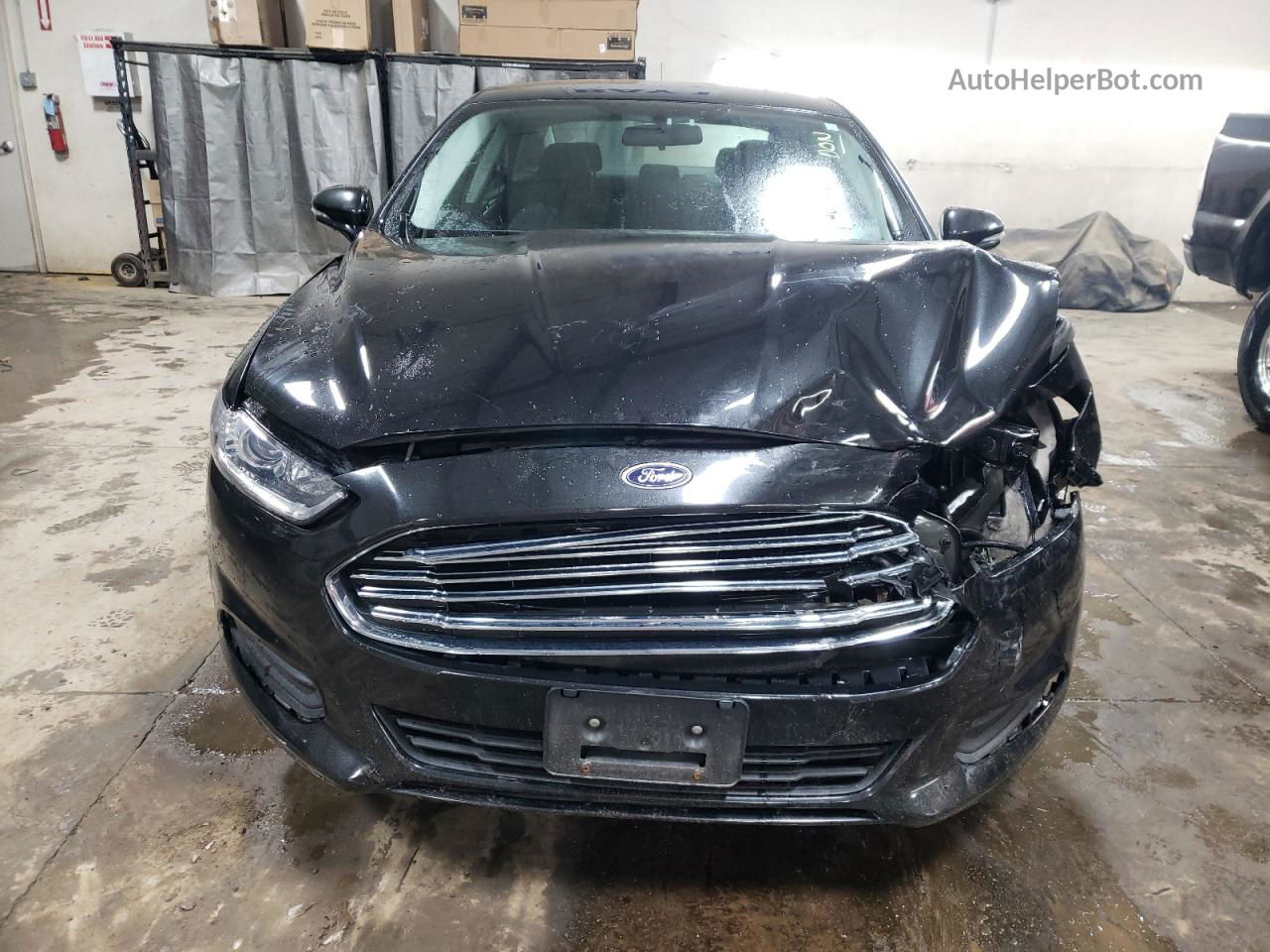 2013 Ford Fusion Se Hybrid Black vin: 3FA6P0LU8DR191053