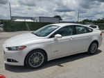 2013 Ford Fusion Se Hybrid White vin: 3FA6P0LU8DR329125