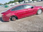 2013 Ford Fusion Hybrid Se Red vin: 3FA6P0LU8DR338908