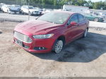 2013 Ford Fusion Hybrid Se Red vin: 3FA6P0LU8DR338908