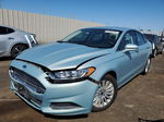 2013 Ford Fusion Se Hybrid Turquoise vin: 3FA6P0LU8DR362626