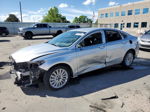 2013 Ford Fusion Se Hybrid Silver vin: 3FA6P0LU8DR385677